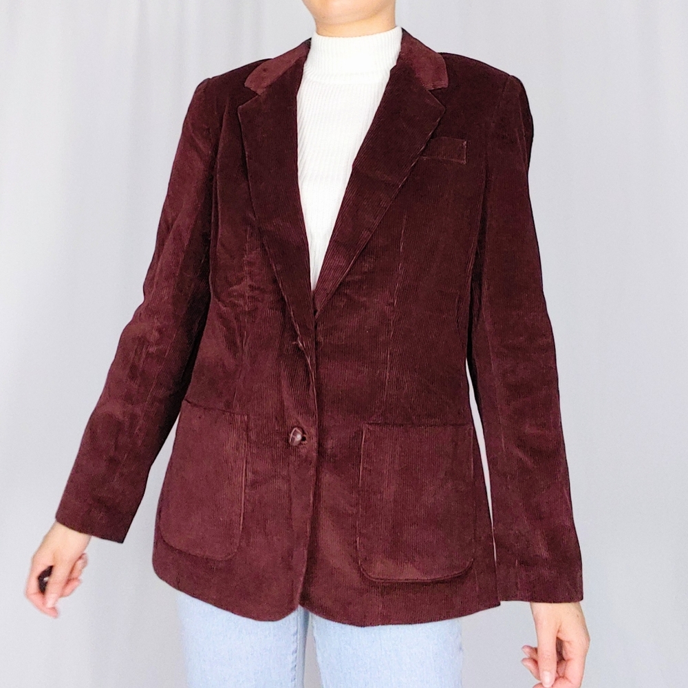 Vintage corduroy blazer - Picture 3 of 4
